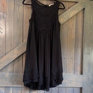 Altar'd State Black High Low Dress